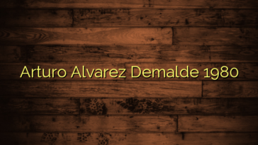 Arturo Alvarez Demalde 1980