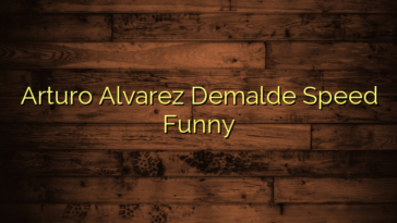 Arturo Alvarez Demalde Speed Funny