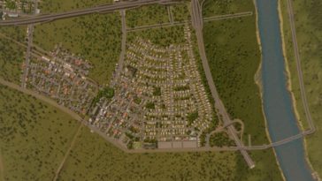 suburb street map